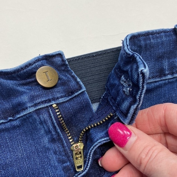 Isabel Maternity Under Belly Elastic Side Panels Skinny Jeans - Picture 6 of 15